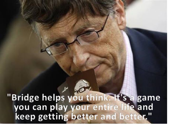 Bill Gates gives you words of wisdom.