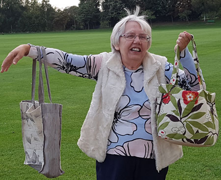 What is Eileen Townsend carrying on about?