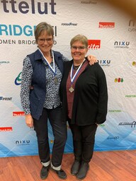 Silver fr Agneta och Maria vid Dam-FM 2023!