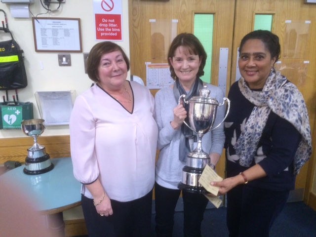 Anne-Marie Feeney and Elaine Fitzpatrick Winners of the Weldon Trophy 2016