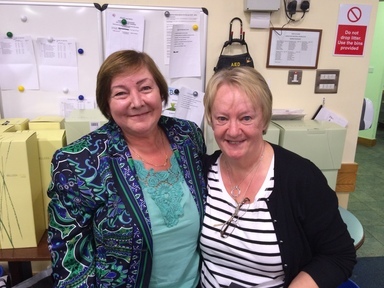 Presidents Prize 16 Christine Meaney with Dan Meaney 4th B Novice section