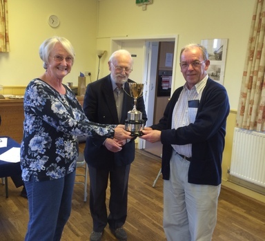 Jane Wodhouse and Colin Campbell - Winners of President's Cup 2014-5