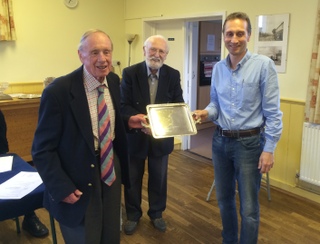 Jonathan Bradshaw and Kit Orde-Powlett -Winners of Pearl�s Plate  2014-5