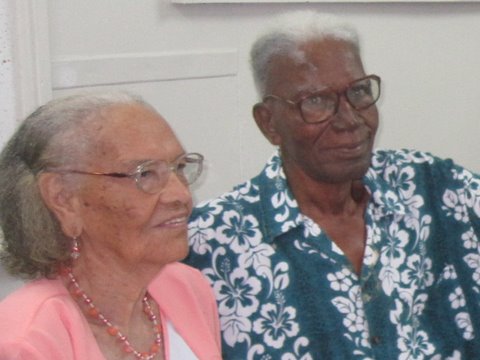 George and his wife at BBL for his birthday celebration
