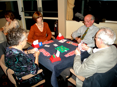 Dinner 2011 - Pat, Claudette, Paul & Peter