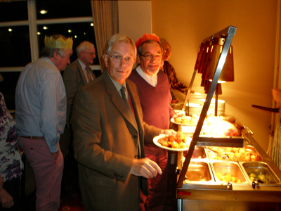 Dinner 2011 - John & Peter