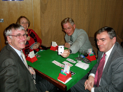 Christmas Dinner 2007 - Do Not Believe Chairman John Won A Trick With The 2 Of Clubs
