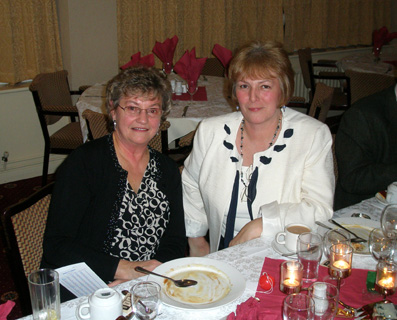 Christmas Dinner 2007 - Audrey & Irene