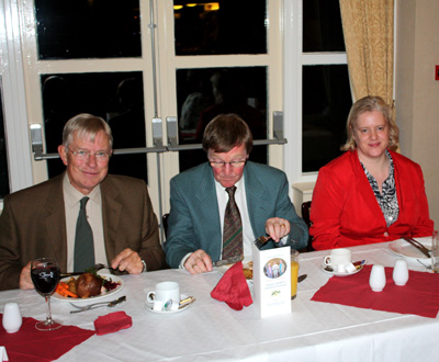 Dinner 2009 - John Arthur Barbara