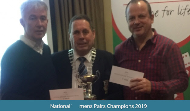 CBAI National MensPairs Revington Cup, Jan 12th 2019