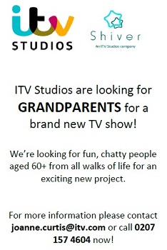 ITV is on the look-out for friendly grandparents