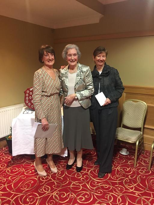 Halogue Malone 3rd place Freeman Trophy Competition with Anne Freeman and Sally Egan