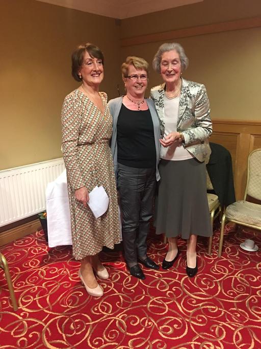 Nora Kennedy 5th place Freeman Trophy Competition with Anne Freeman and Sally Egan
