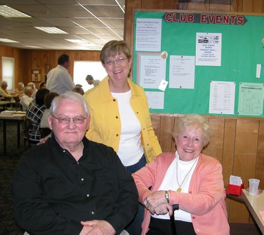 Alice Souder and Tim and Judy Trissler