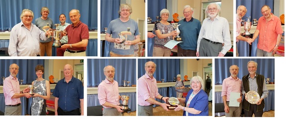 AGM, Ranked Pairs & Presentation of trophies
