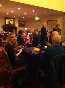 Sonya & John trying to get the better of Bert & Teresa