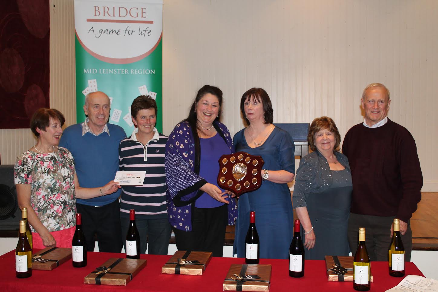 Cunningham League Final - Presentation to the Winners