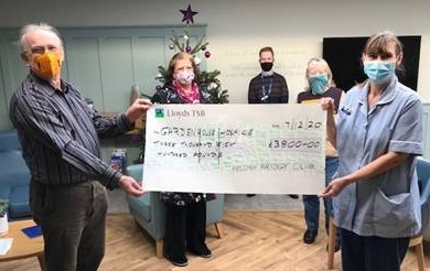 Hospice Donation by Hitchin Bridge Club December 2020
