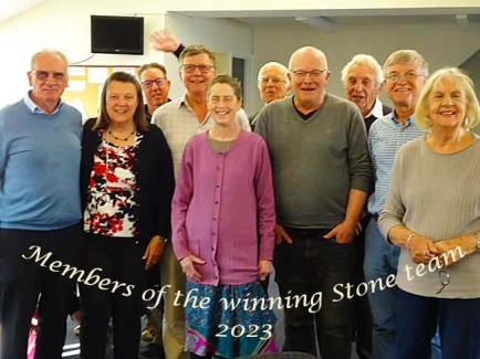 Stone Match 2023 Winning Stone Team 325