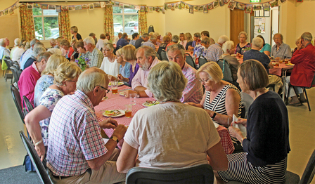 SUMMER PARTY ATTRACTS MORE THAN 60