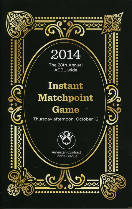 ACBL Wide Instant Match Point Game