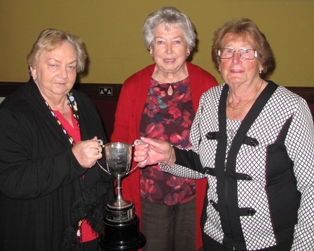 Buckley Cup 2015/16 winners Kay O'Sullivan & Breda Buckley