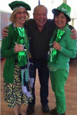 St Pat's Party 2015 Greenest Pair