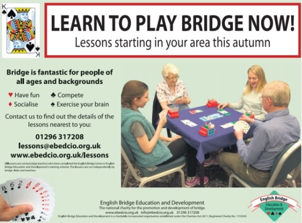Want to Learn to Play Bridge?