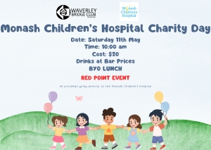 ♠♥Monash Children's Hospital Charity Day ♦♣