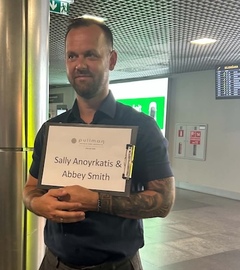 Abbey and Sally have arrived in Riga!
