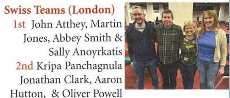 Abbey's Team in the May EBU Magazine