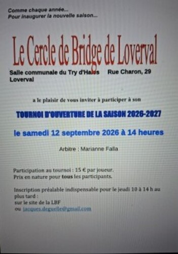 Loverval 12 septembre