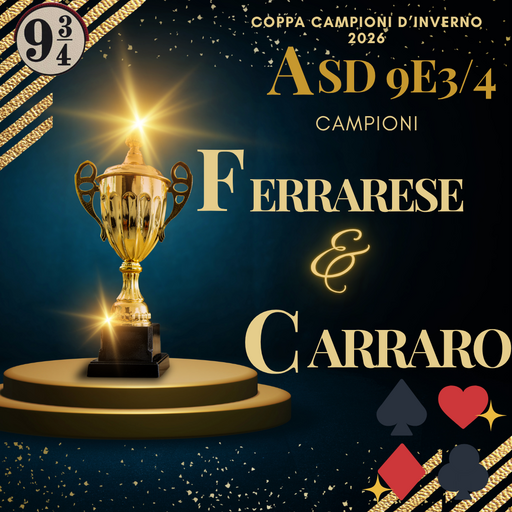 COPPA CAMPIONI D’INVERNO 2026