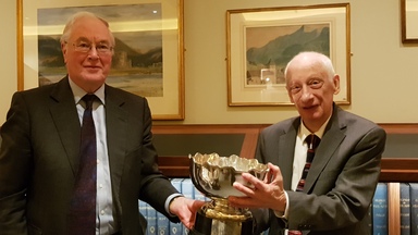 Winner of 2018 Sir Basil Hall Challenge Trophy