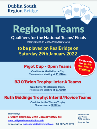 Regional Teams Qualifiers 2022