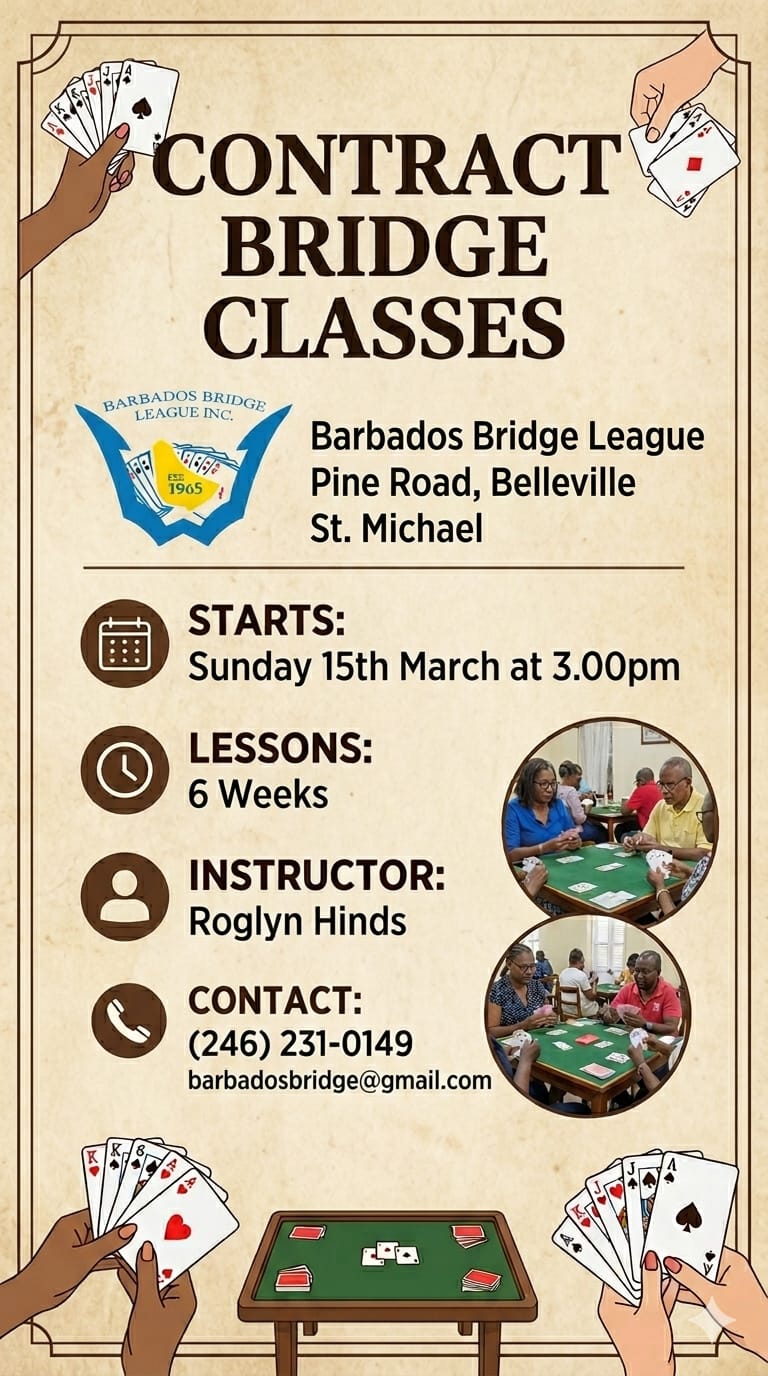 March 2026 Bridge Classes