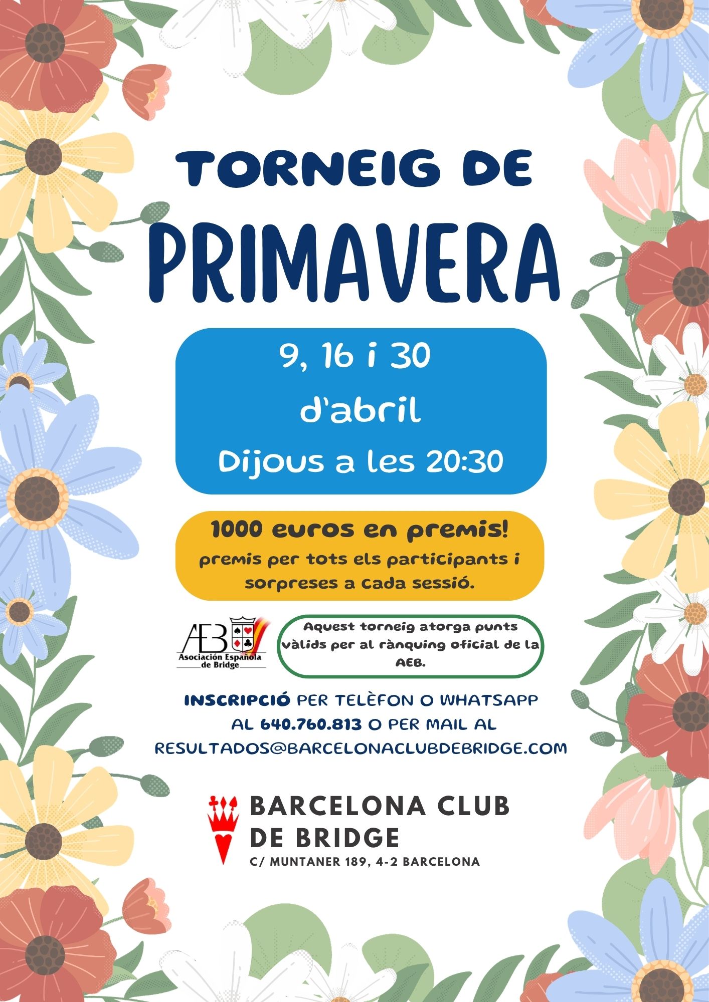 TORNEIG PRIMAVERA