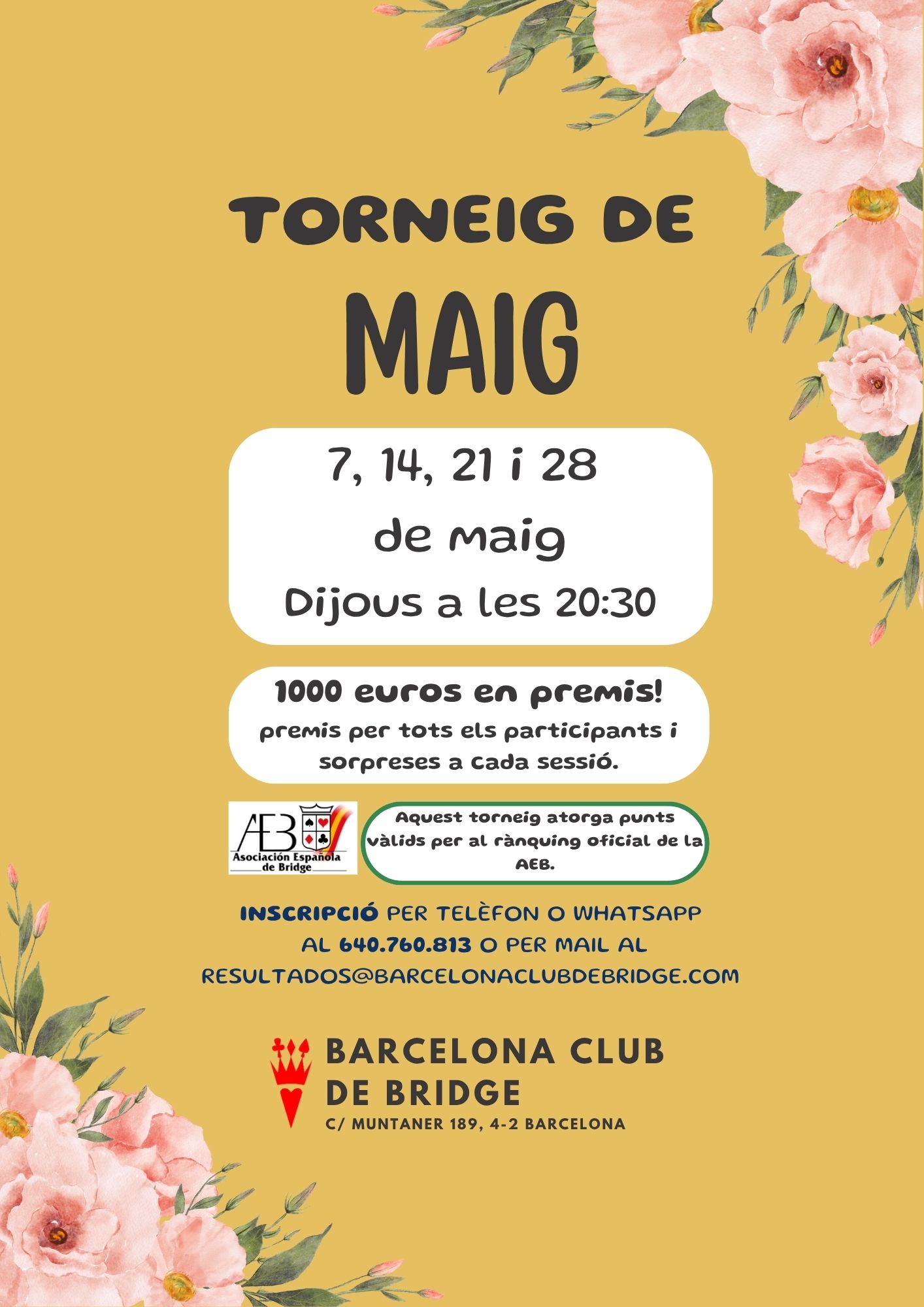 TORNEIG MAIG
