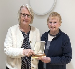 Nancy Malpas winners were Kate and Moira