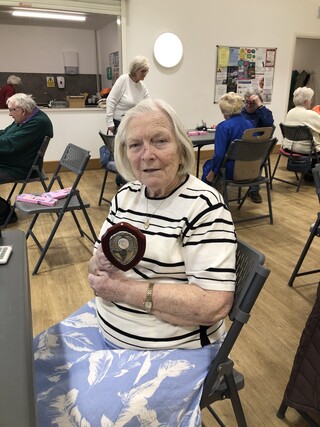 Thursday annual hand�cap winner was June Reeves