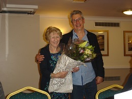 Helen receives thanks for excellent organisation