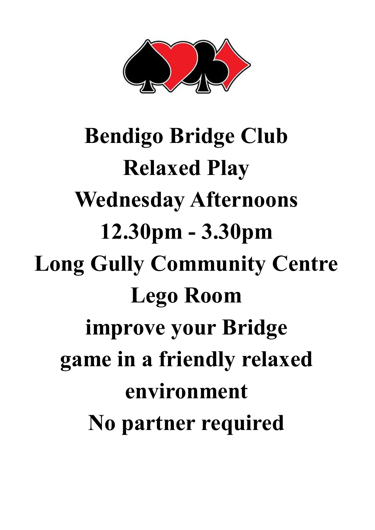 Wednesday - Relaxed Play