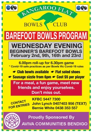 Barefoot Bowls Invitation