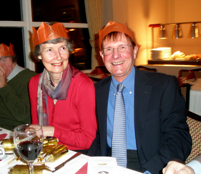 Dinner 2011 - Mary & David