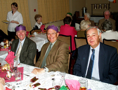 Christmas Dinner 2007 - Brian, John & Godfrey