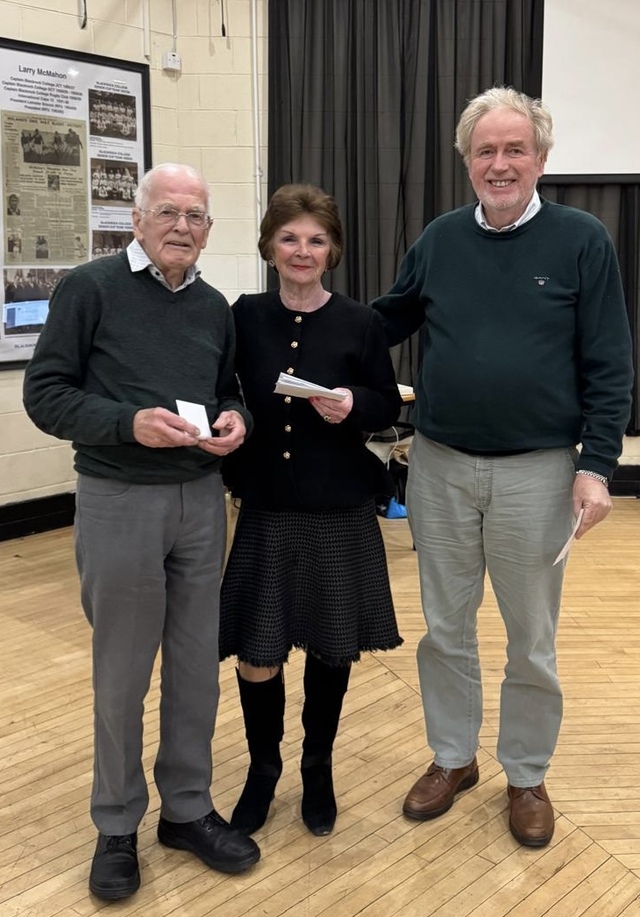 1st Prize Men�s Pairs: Fintan Scanlan and Dermot Ryder