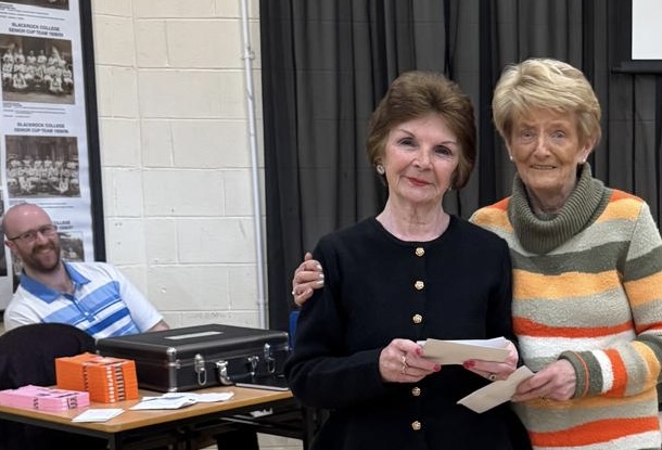 2nd Place Ladies Pairs: Aine Doyle and Mary Byrne