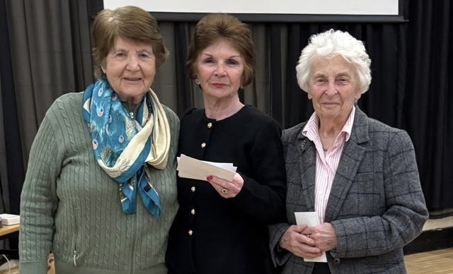 3rd Place Ladies Pairs: Bride Byrne and Kathleen Meade