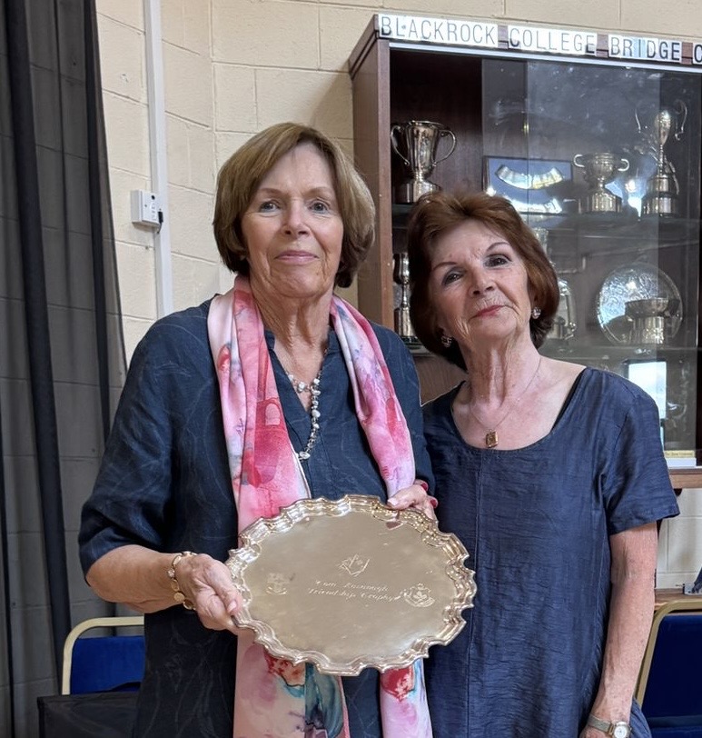 Mary Hodkinson, Player of the Year 2026, with President Aine Doyle