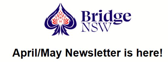 Bridge NSW Newsletter